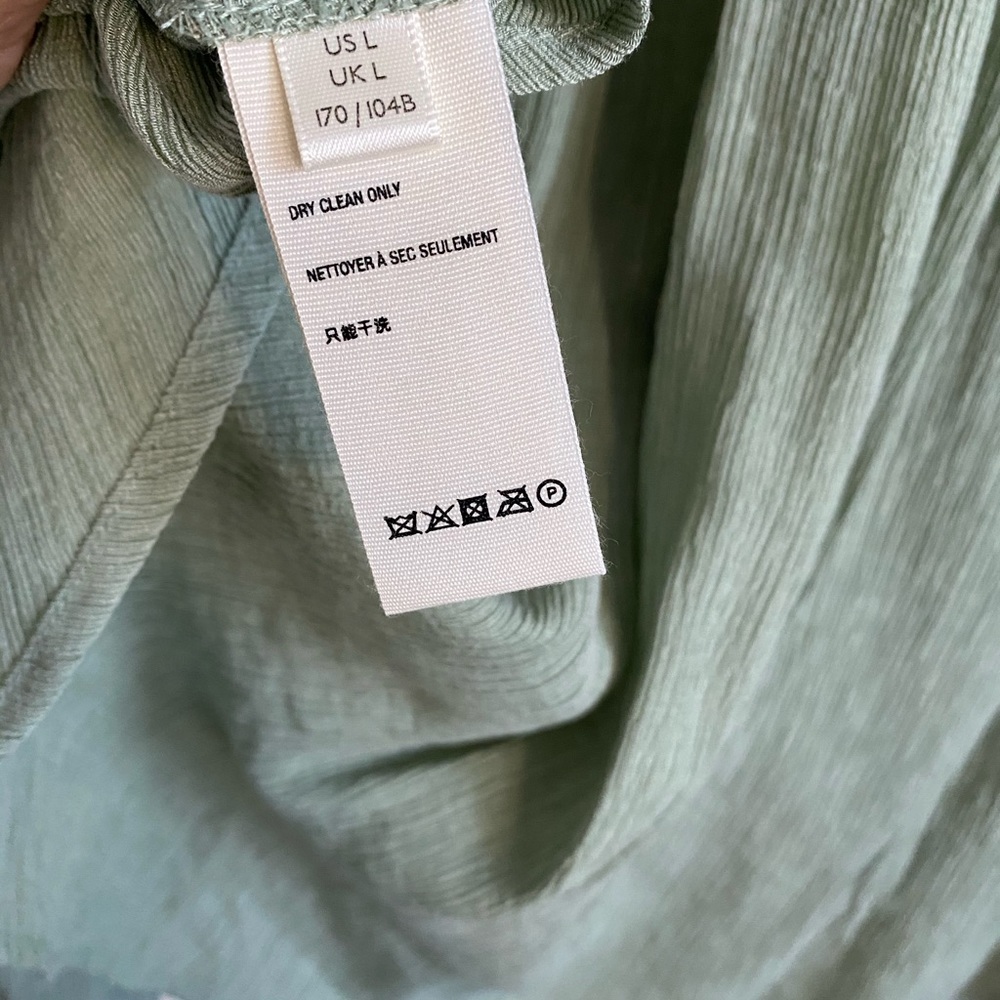 💕NWT Free People Check On It Wrap Top Green - Picture 6 of 9